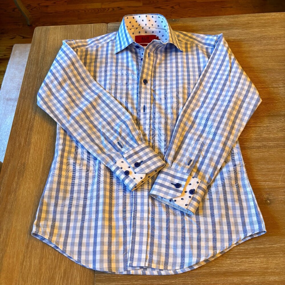 ELIE Balleh Boys' Plaid Button-Down